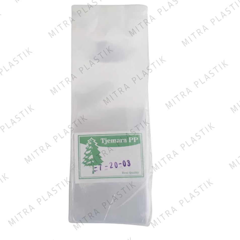 

[KODE G6WZD] Plastik PP Lebar 7 Tebal 03 7x10 7x12 7x15 7x20 Kantong Plastik Bening Transparan