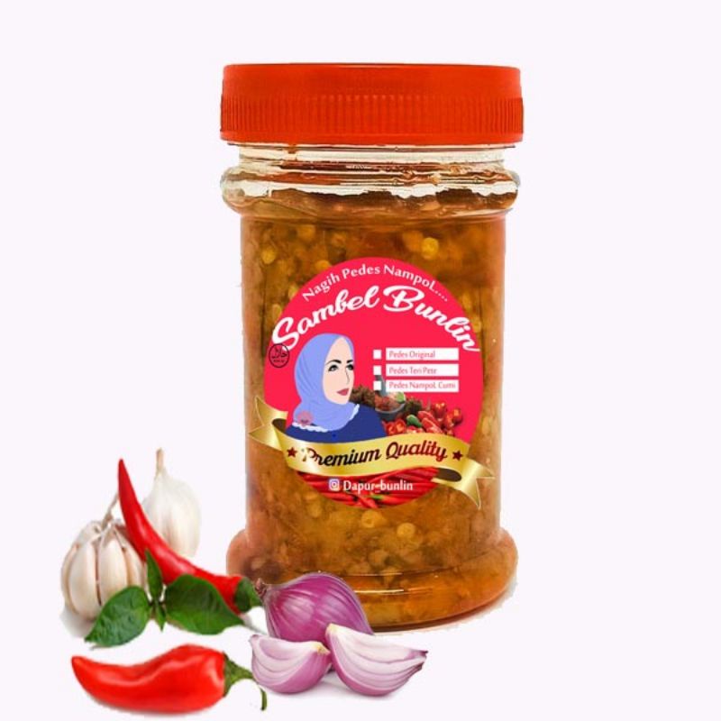 

Sambel Bawang Brebes Asli d'Bunlin (Sambel original, Sambel Cumi, Sambel Teri)