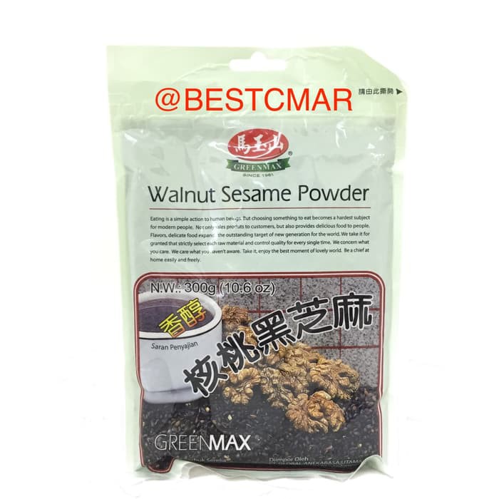 

GREENMAX WALNUT SESAME POWDER 300GR