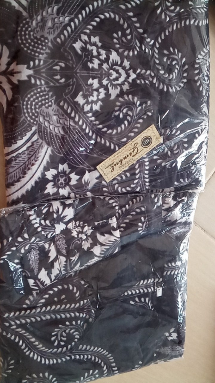 Batik Couple Set Batwing Kusuma Gembul 2543