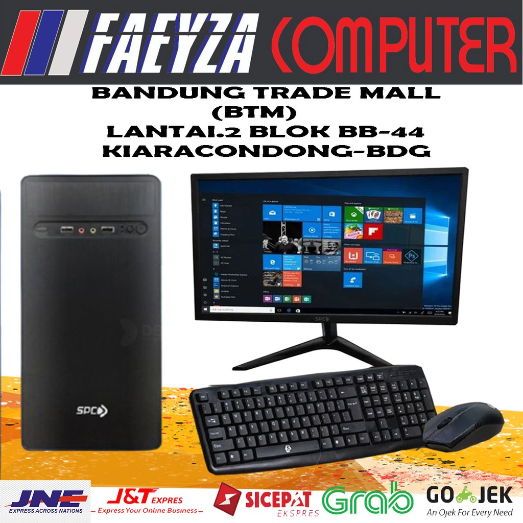 Komputer Hemat Lengkap Intel Core I3 540 Ram 4gb HDD 500gb LED 19&quot;