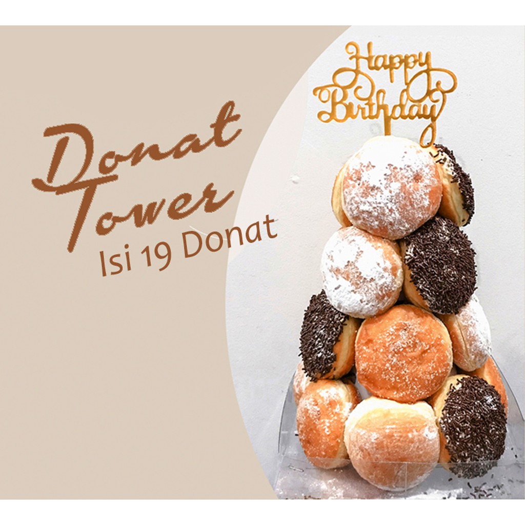 Donat Tower - Donut Tower Birthday Anniversary