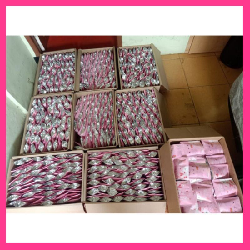 ELD COLLAGEN DRINK STRAWBERRY PEMUTIH BADAN &amp; PELANGSING BADAN BPOM &amp; HALAL MUI