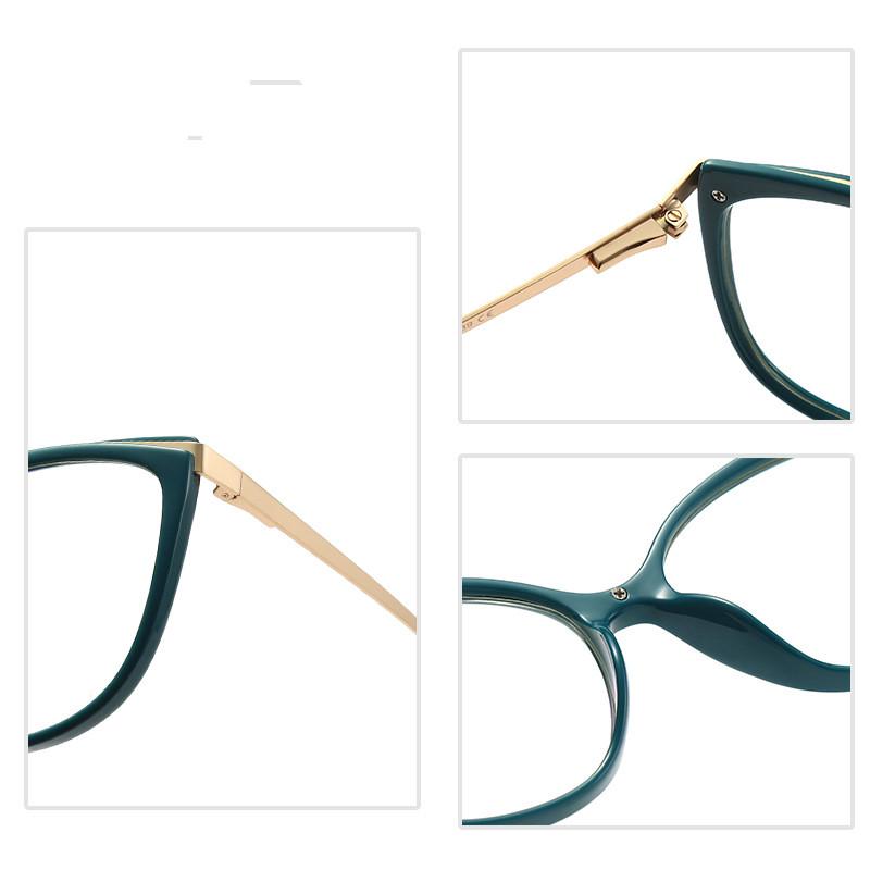 【YUZHU】COD TR90 Frame Kacamata Trend Fashion Kacamata Anti Biru untuk Wanita