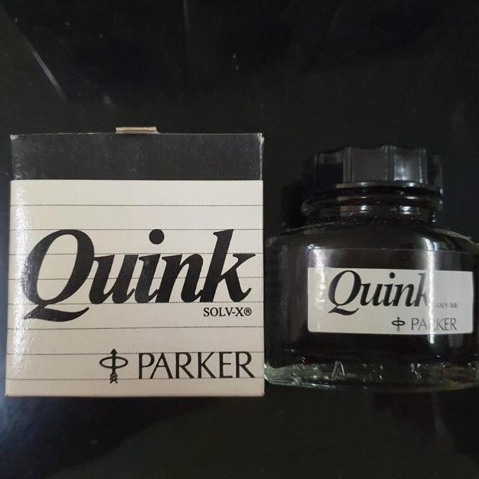 

BANTING HARGA Parker Quink Tinta Fountain Pen 57 ml warna hitam ASLI