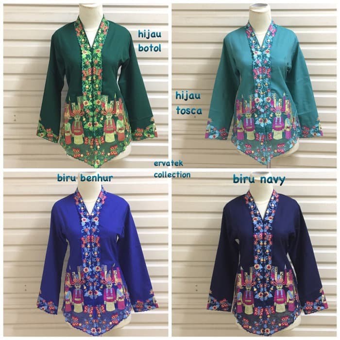 Baju Kebaya Encim Untuk Anak Sekolah