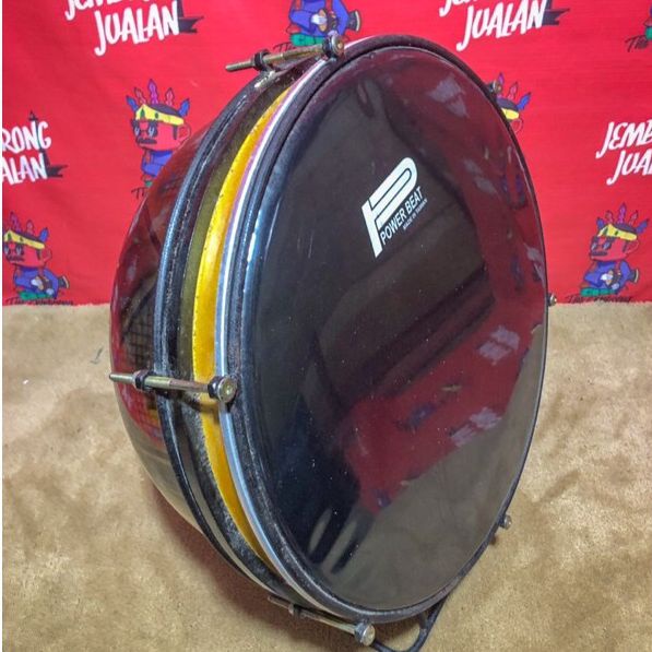 HEAD DRUM MIKA BAS HADROH HABSYI 16 INC MIKA BASS 16 INCH POWERBEAT MIKA BAS POWER BEAT HADROH MIKA 