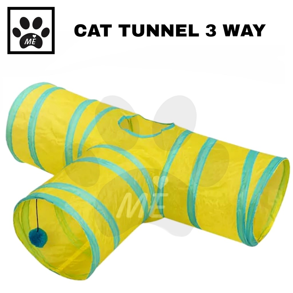 Mainan Kucing &quot;CAT TUNNEL 3 WAY&quot; Terowongan Portable Cat Toys