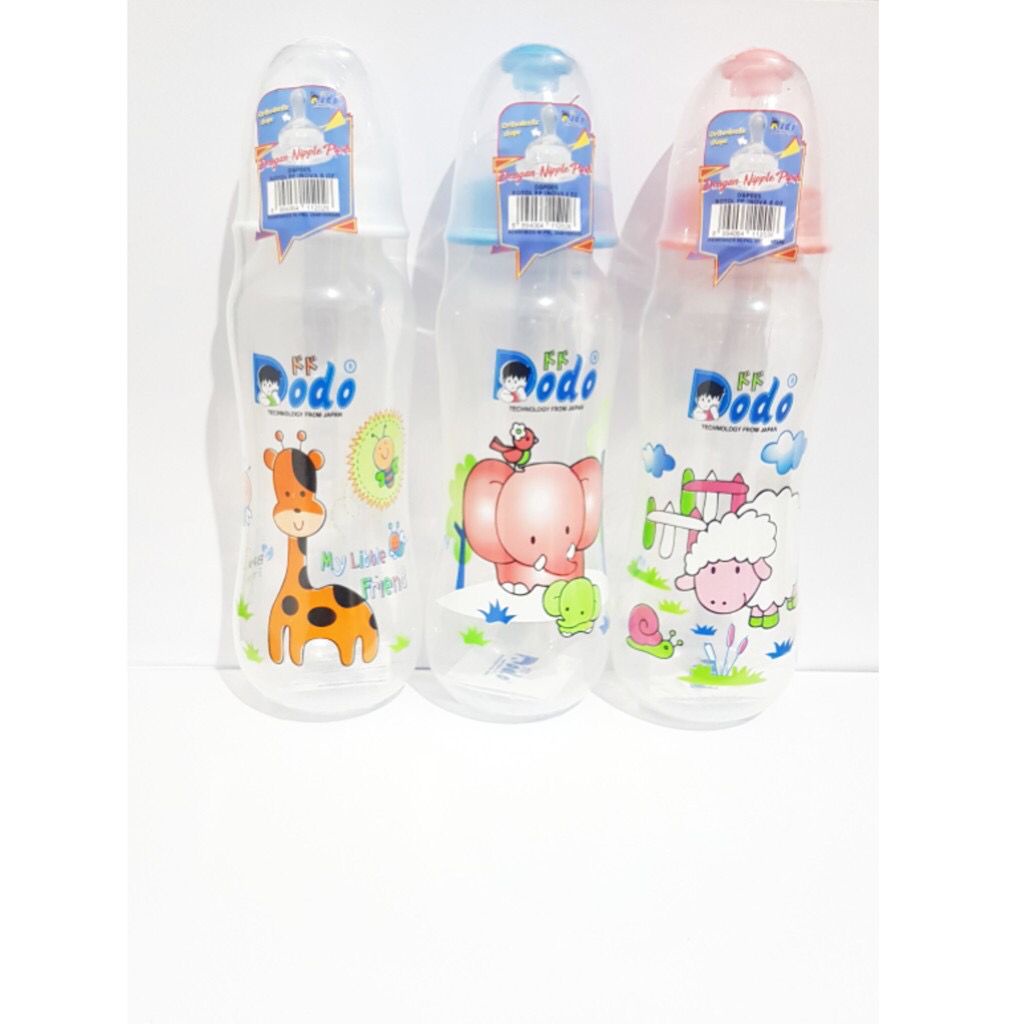 DODO BOTTLE PP INOVA 2 OZ (60ml)/ 4 OZ (120ml) / 8 OZ (240ml) BOTOL SUSU BAYI BPA FREE (1 PCS)