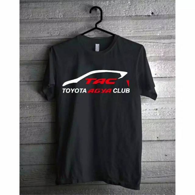 kaos toyota agya club TAC premium distro