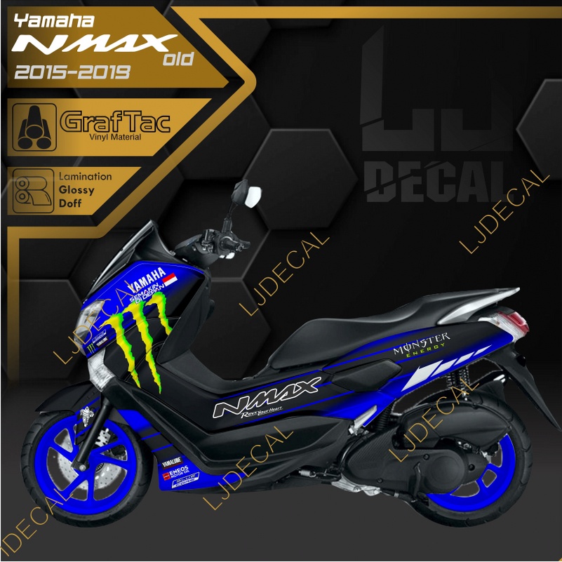 Decal Nmax Old dan New GP MONSTER