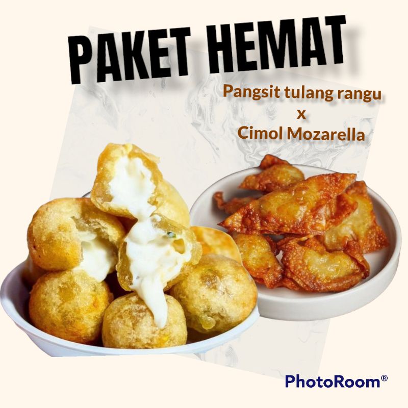 

PAKET HEMAT CIMOL MOZARELLA x PANGSIT TULANG RANGU