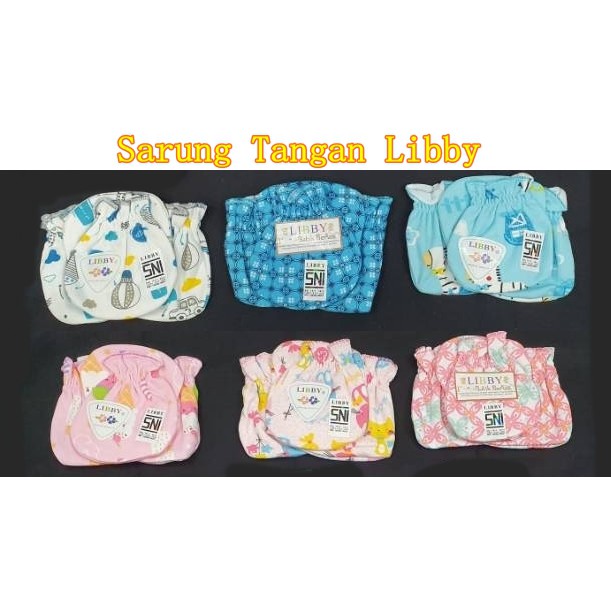 SARUNG TANGAN LIBBY MOTIF / SARUNG TANGAN BAYI