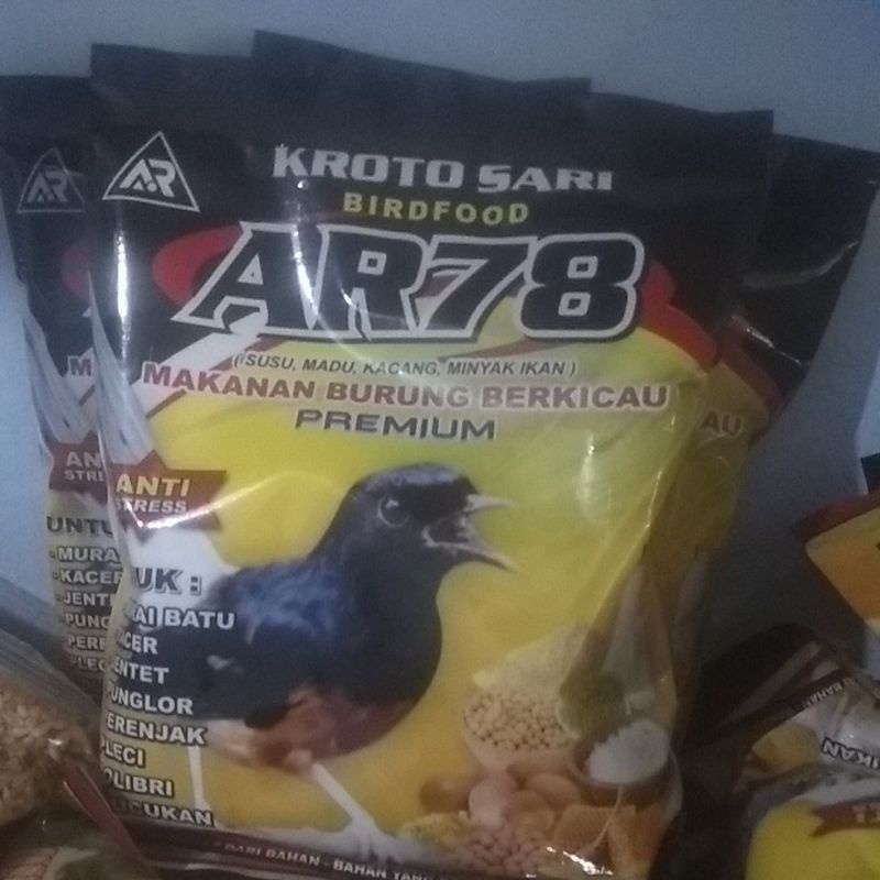 pakan burung berkicau kroto sari AR78 premium