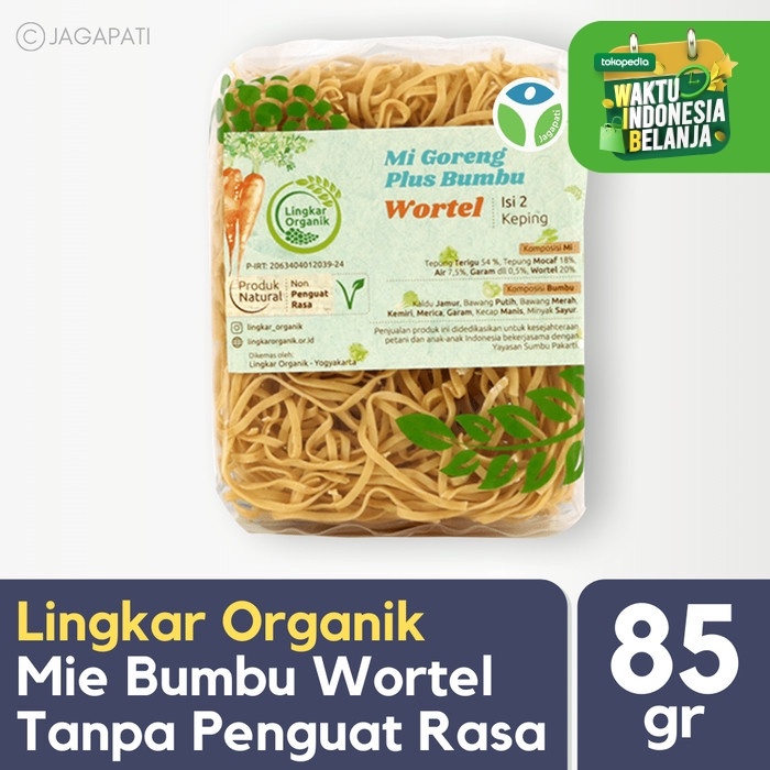 

Ss5g74gfd Lingkar Organik - Mie Bumbu Wortel - 85 Gr - Mie Tanpa Msg Ff04151