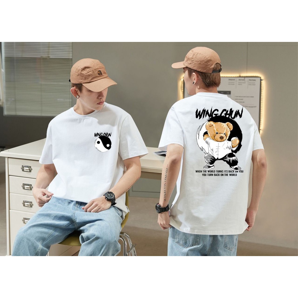 Kaos murah Kaos distro murah baju  distro pria t-shirt murah combed30s BEAR WING CUN