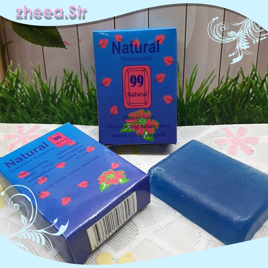 Sabun Natural White 99 Original Sabun Pemutih Wajah Transparan Murah
