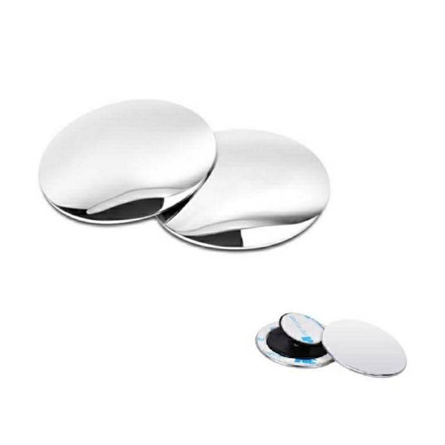 SPION MOBIL MOTOR TAMBAHAN KACA MINI CEMBUNG WIDE ANGLE 360 BLIND SPOT MIRROR |5008