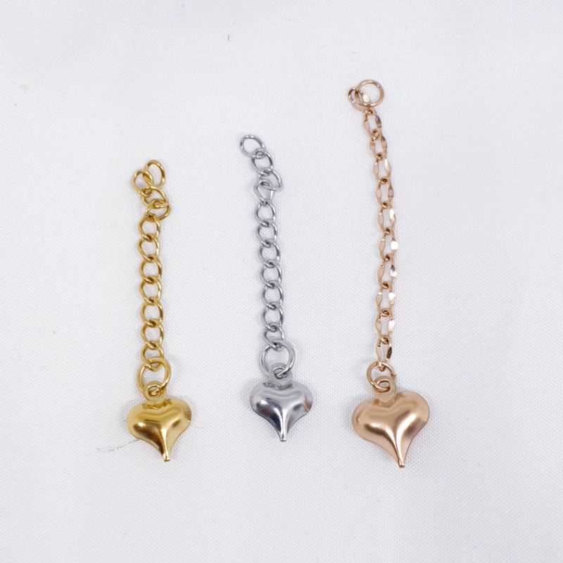 kokot kalung-Stoper-Ring-penjepit liontin kerincingan Titanium anti karat
