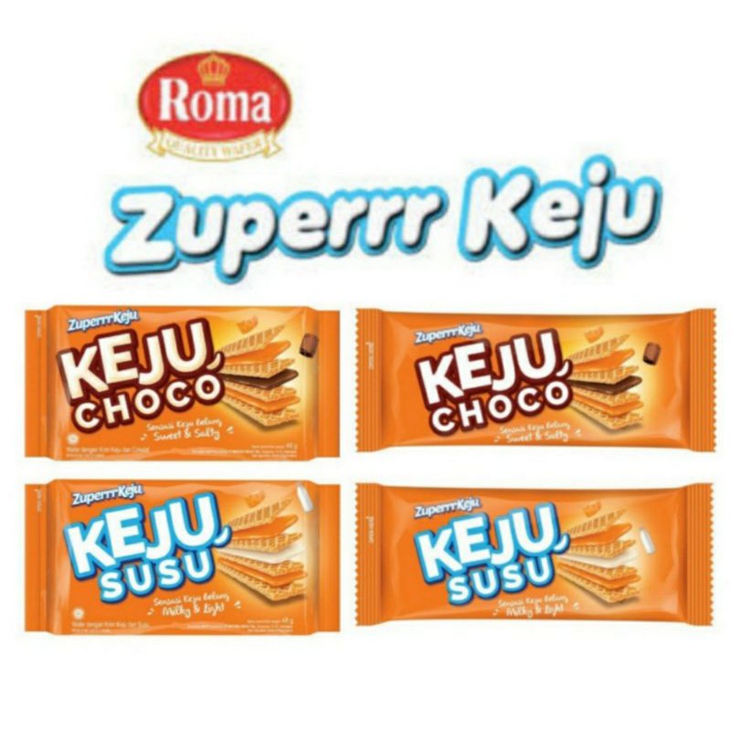 Roma Zuper Keju Choco Keju Susu Shopee Indonesia