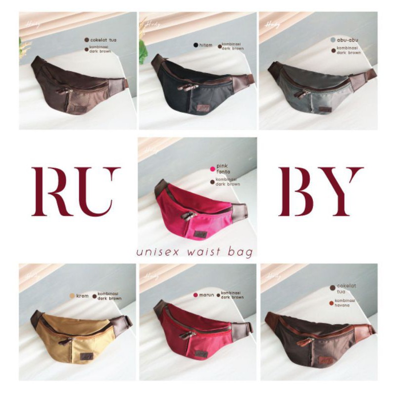 HODY - RUBY WEISTBAG ORIGINAL HODY / TAS SPORTY SEPEDAHAN/TAS PINGGANG