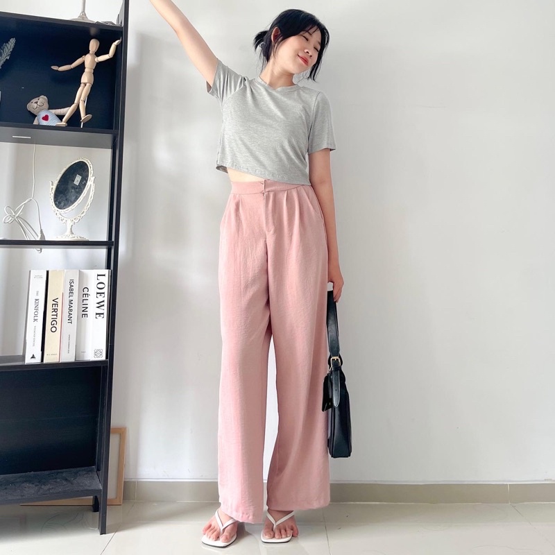 Tender Crinkle Long Pants 10C