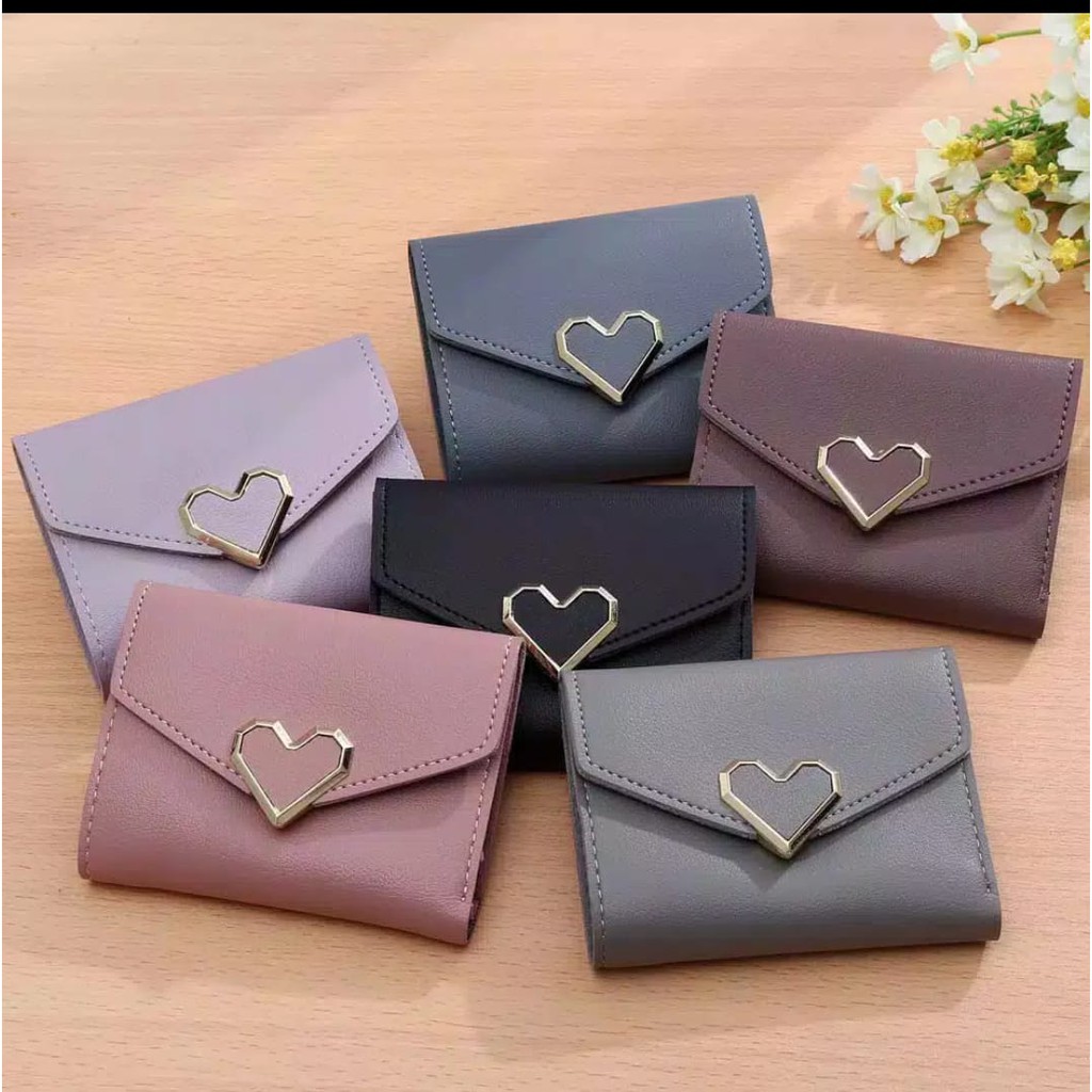 *ALIBABA1688*COD 117E Dompet Kulit Wanita Dompet Impor Murah Dompet Cantik Real Pic C6