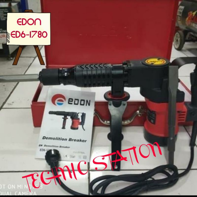 Mesin Bor Bobok EDON ED6-1780 Demolition Hammer Jack Hammer