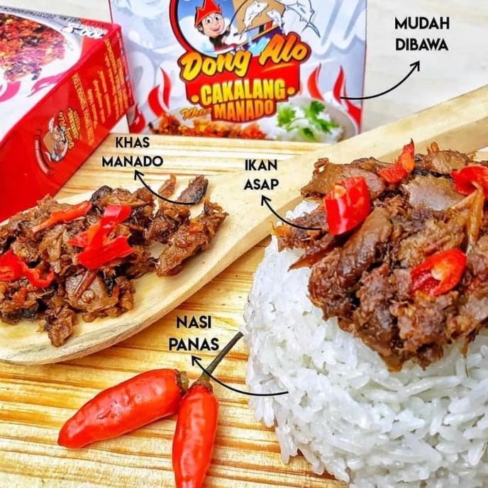 

Dong Alo Cakalang Asap Bumbu Rica / Cakalang Rica / Sambal Cakalang