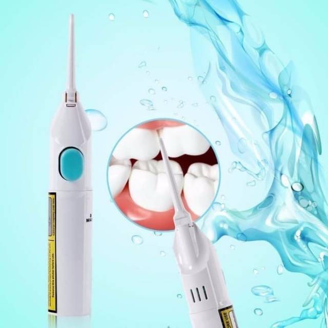 Portable Power Floss Dental Jet - Pembersih Karang gigi
