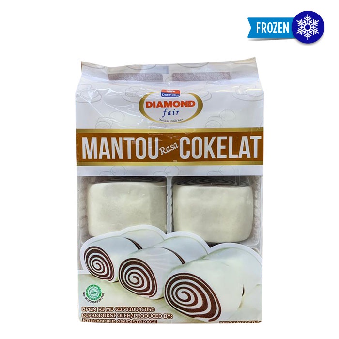 Diamondfair Mantou Chocolate 240 Gr