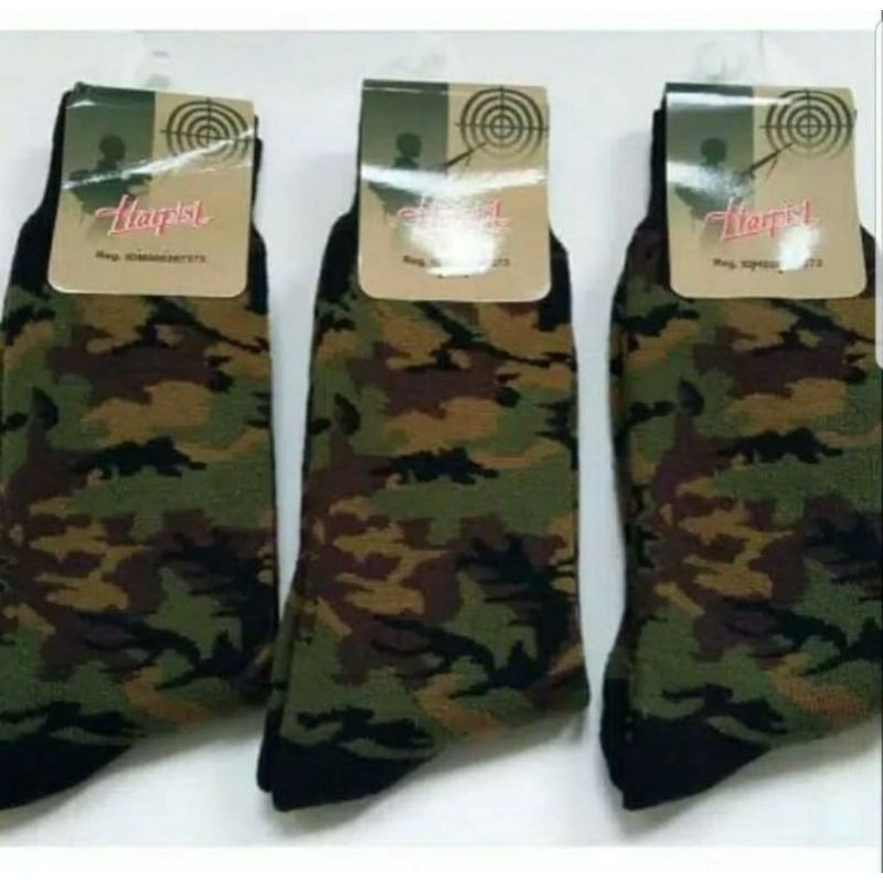 KAOS KAKI PANJANG PDL TNI LORENG/ARMY DEWASA/PRIA/WANITA