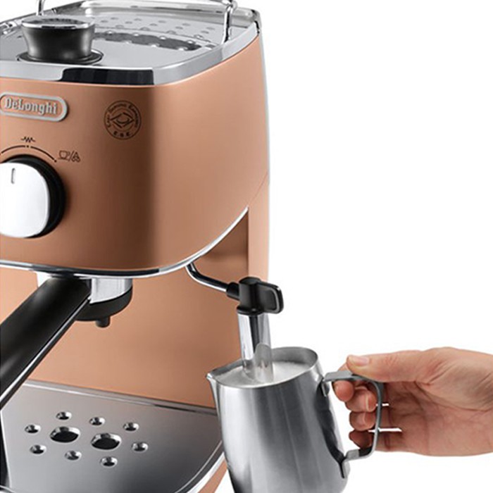 Delonghi Distinta Pump Espresso ECI 341.CP - Mesin Kopi Manual/ Semi Otomatis-4