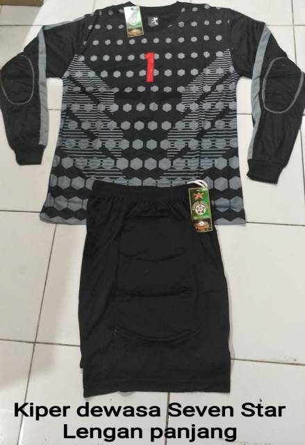 Setelan baju kiper dewasa lengan panjang Seven Star