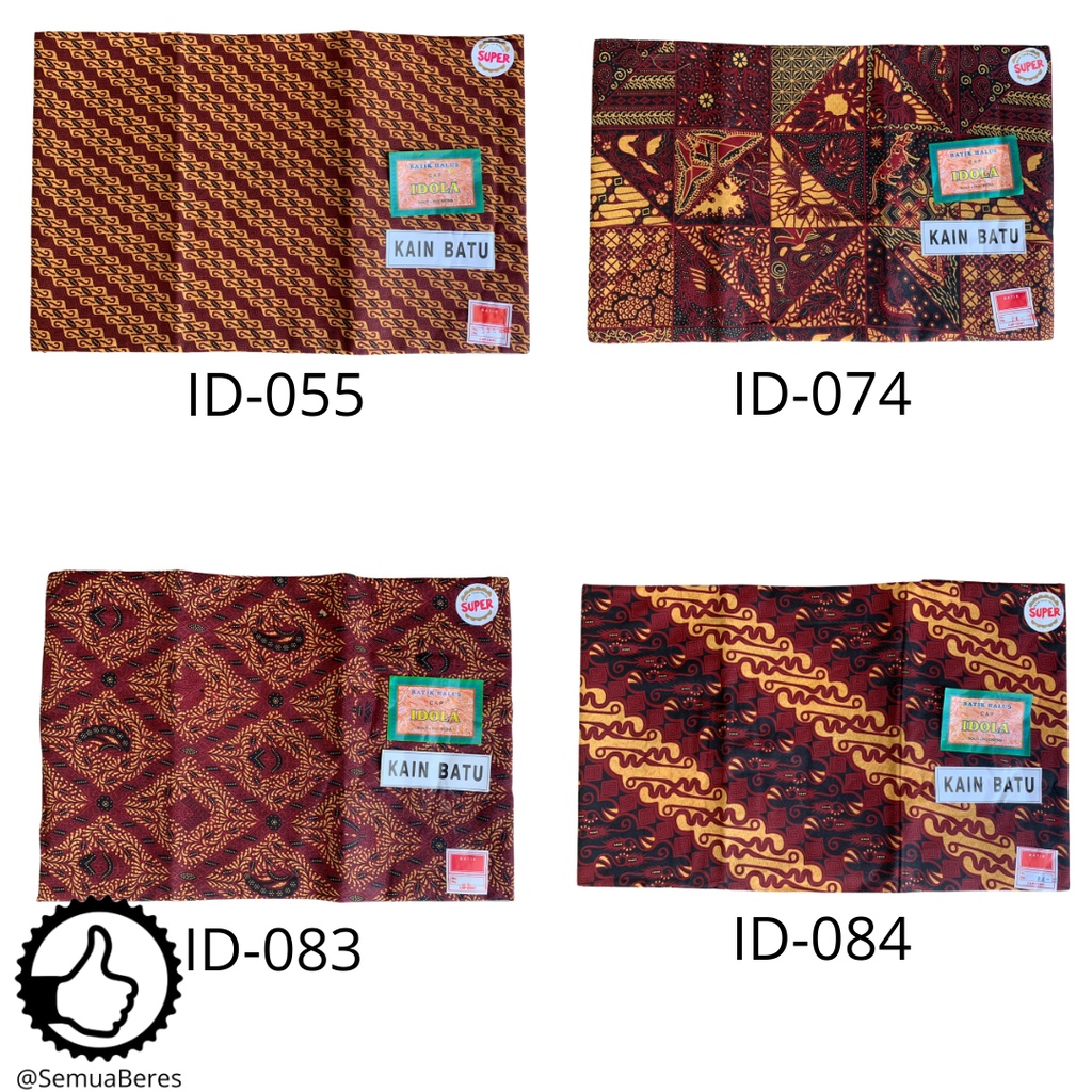 Kain Batik Halus Panjang IDOLA / Kain Batu Panjang Halus