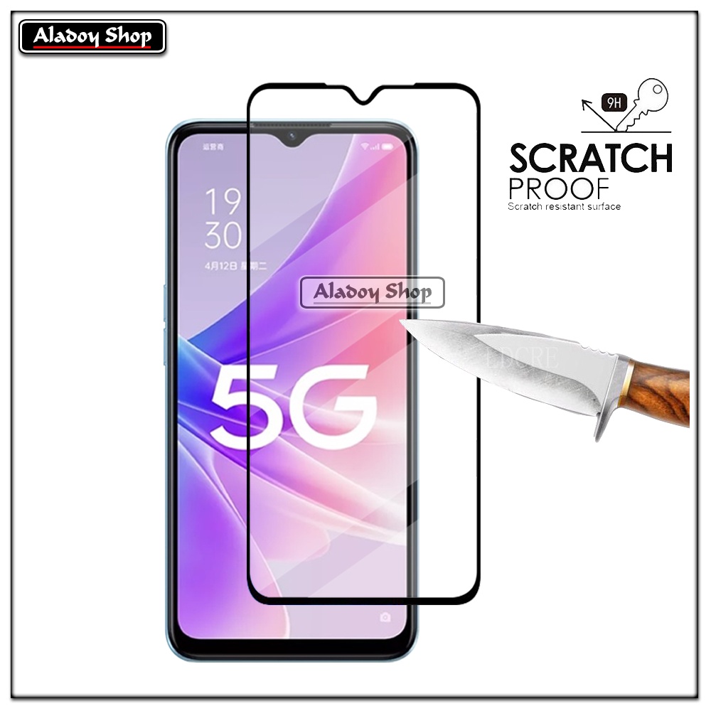 PAKET Tempered Glass Layar Oppo A57 5G / Oppo A77 5G 2022 Free Tempered Glass Camera