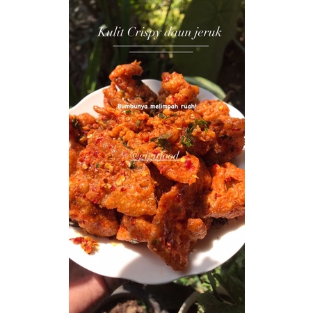

Kulit Crispy/keripik kulit daun jeruk