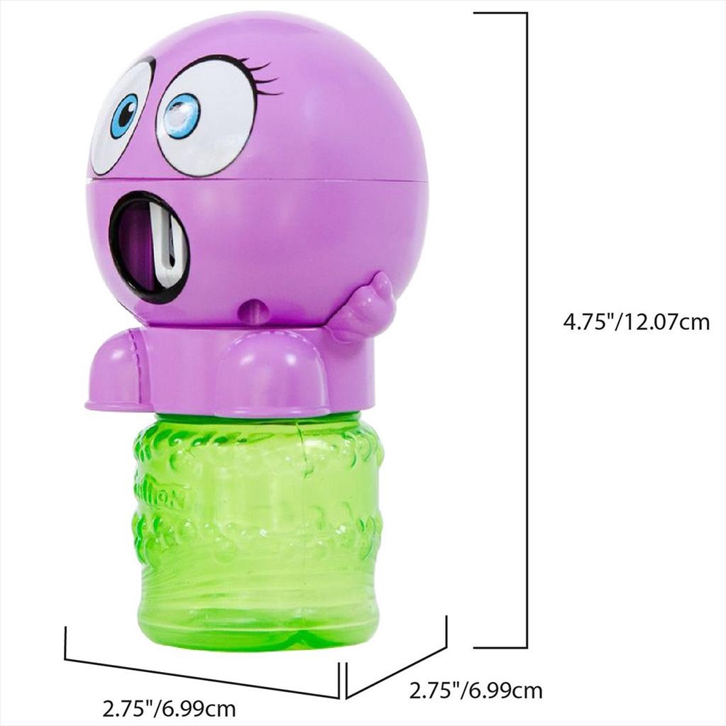 Funrise Gazillion 36541 2oz Bubbles Bubble Heads - Purple