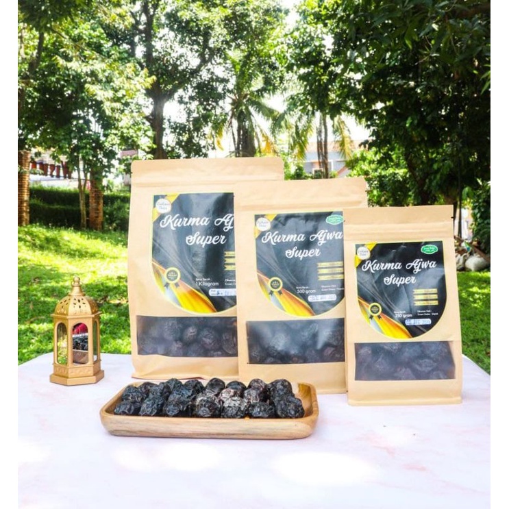 

Kurma Ajwa Super 500 gr / Kurma Nabi / Kurma Ajwa Madinah / Kurma Ajwa Super 1kg