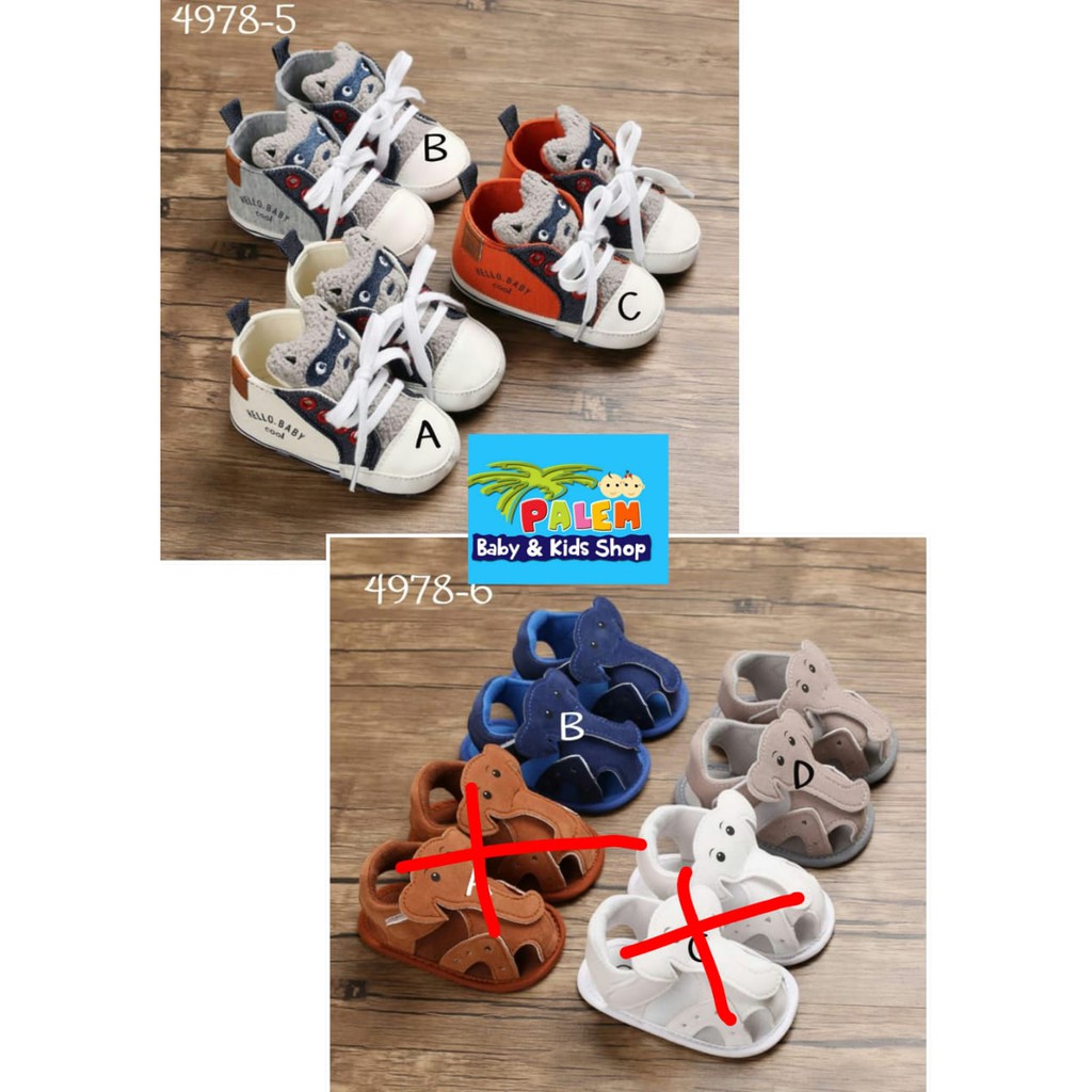 CARTERLV Sepatu Bayi Laki / Sepatu Bayi Cowo / Sepatu Bayi