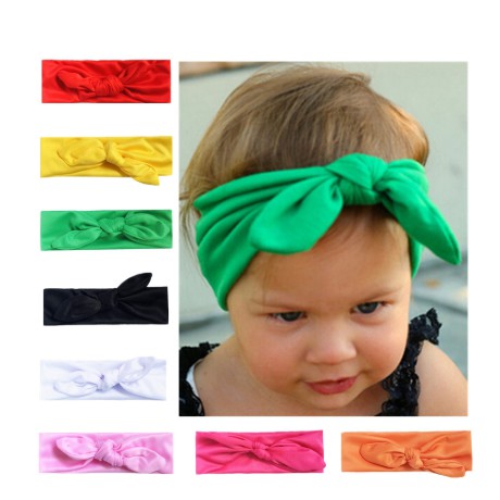 Bandana Bando Anak Bayi Headband polos import