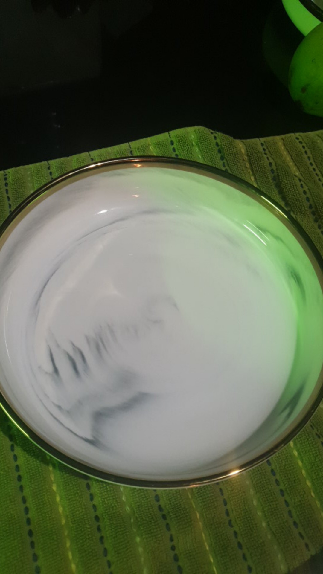 Piring Pinggiran Gold Piring Marbel Deep Or Shallow