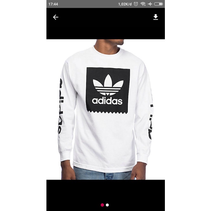 Kaos adidas / lengan panjang / lonsgleve / adidas