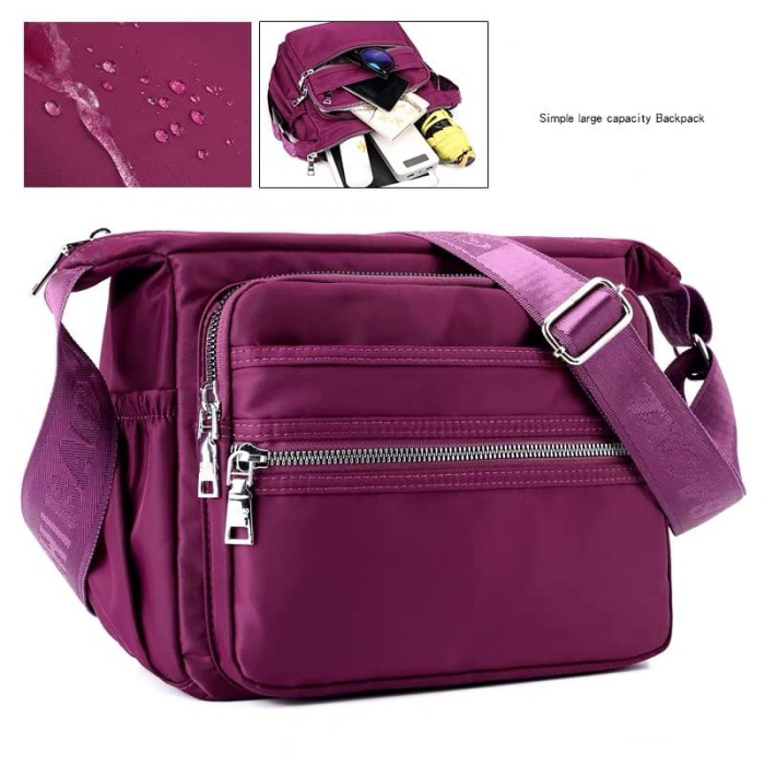 Terlaris Tas Wanita Import Jinjing dan Selempang CHIBAO Mini CB191 191 - Dark Olive