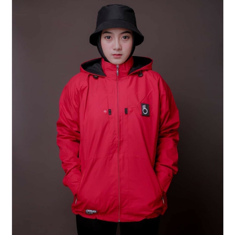 Jaket Parka Taslan Anti Air Healty Original The Bojiel/Jaket Pria/Wanita/Jaket Outdoor Waterproof