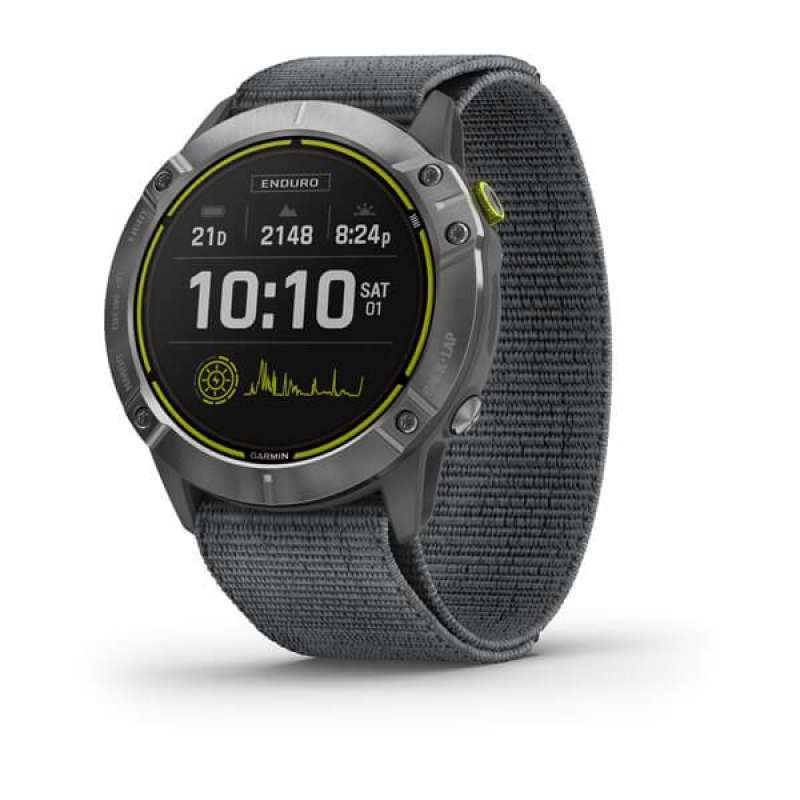 Jam tangan Garmin ENDURO Silver Gray Original GARANSI RESMI 2TAHUN