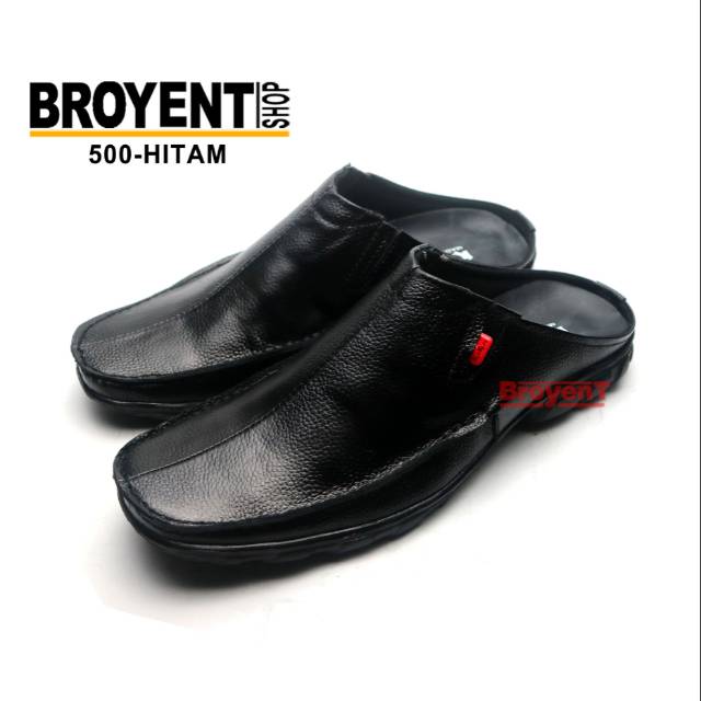 Sepatu Sandal Pria Kulit Asli 500