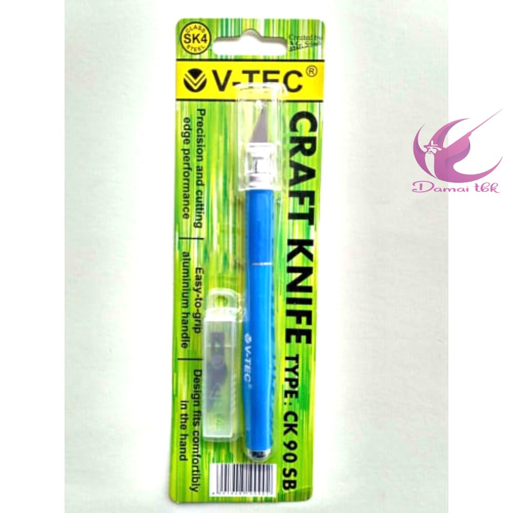 

V-Tec CK 90 SB Craft Knife Cutter Pen Pisau Ukir Art