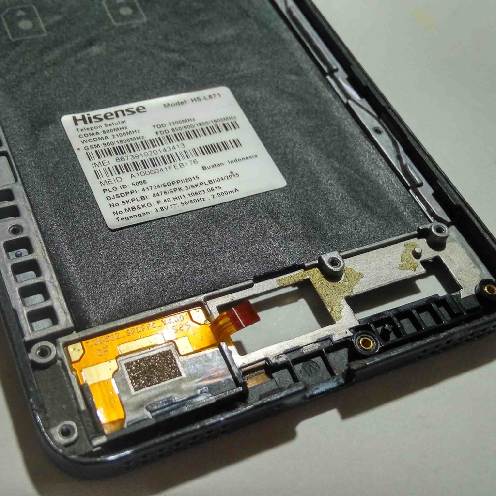 Frame Tulang Bezzel Tatakan Tempat Lcd Tombol On Off Volume Luar Hisense Pureshot Hs L671 Hs L671 Shopee Indonesia