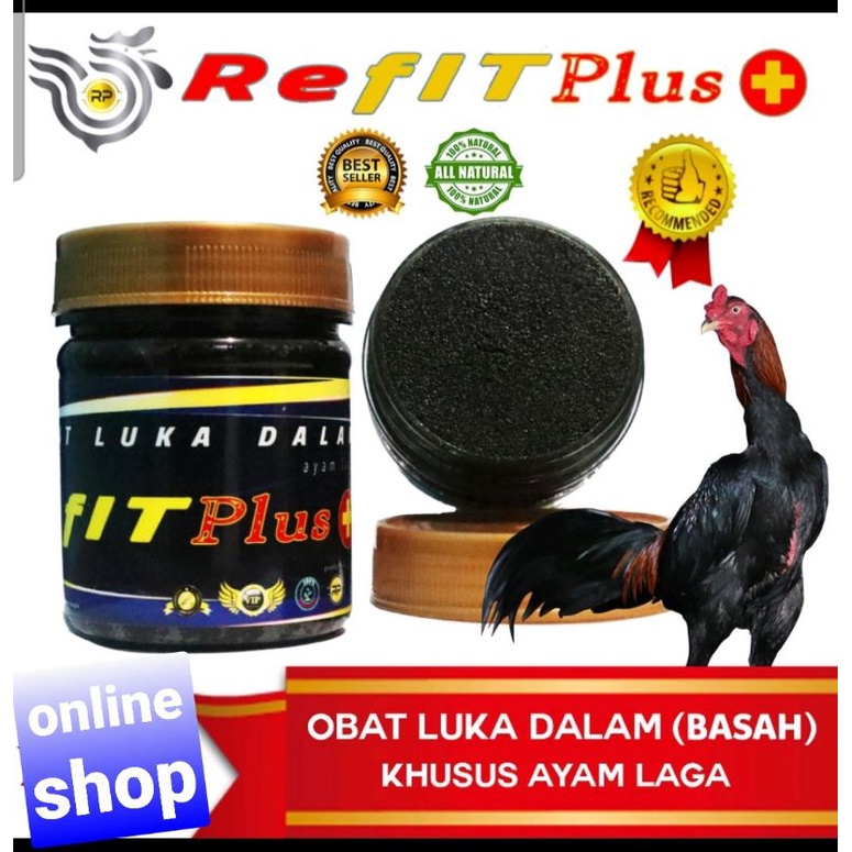 1 botol re fit plus obat luka dalam ayam tarung refit plus vitamin tenaga cegah amsiong tenaga pulih asli